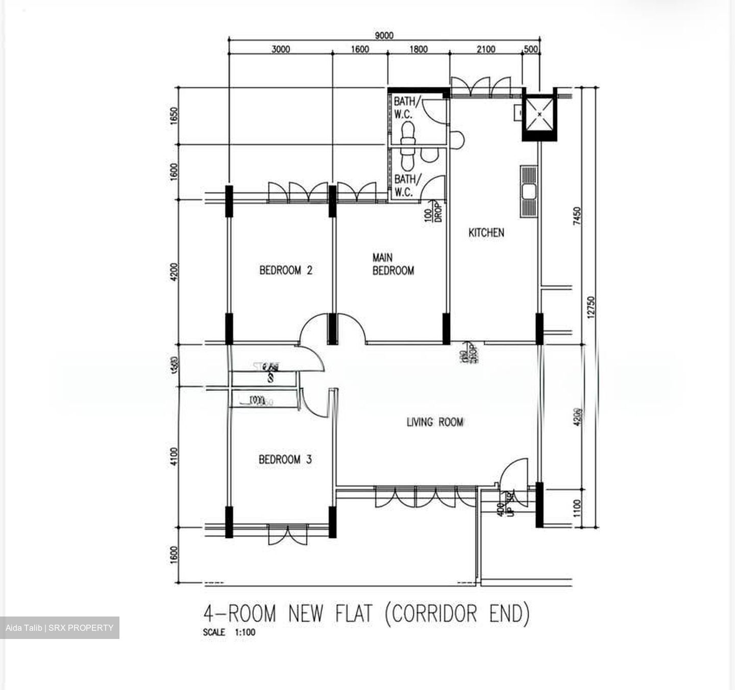 Blk 121 Chong Pang View (Yishun), HDB 4 Rooms #560110661